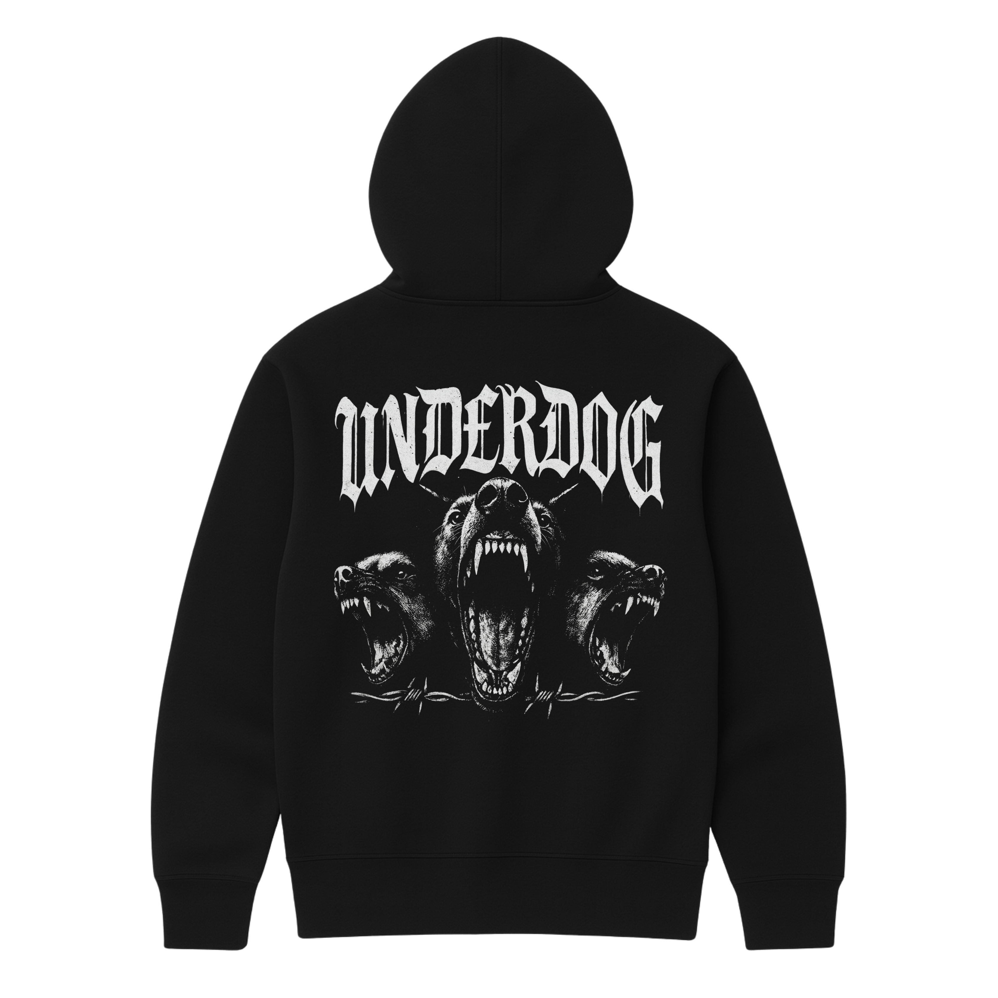 UNDERDOG BLACK HOODIE