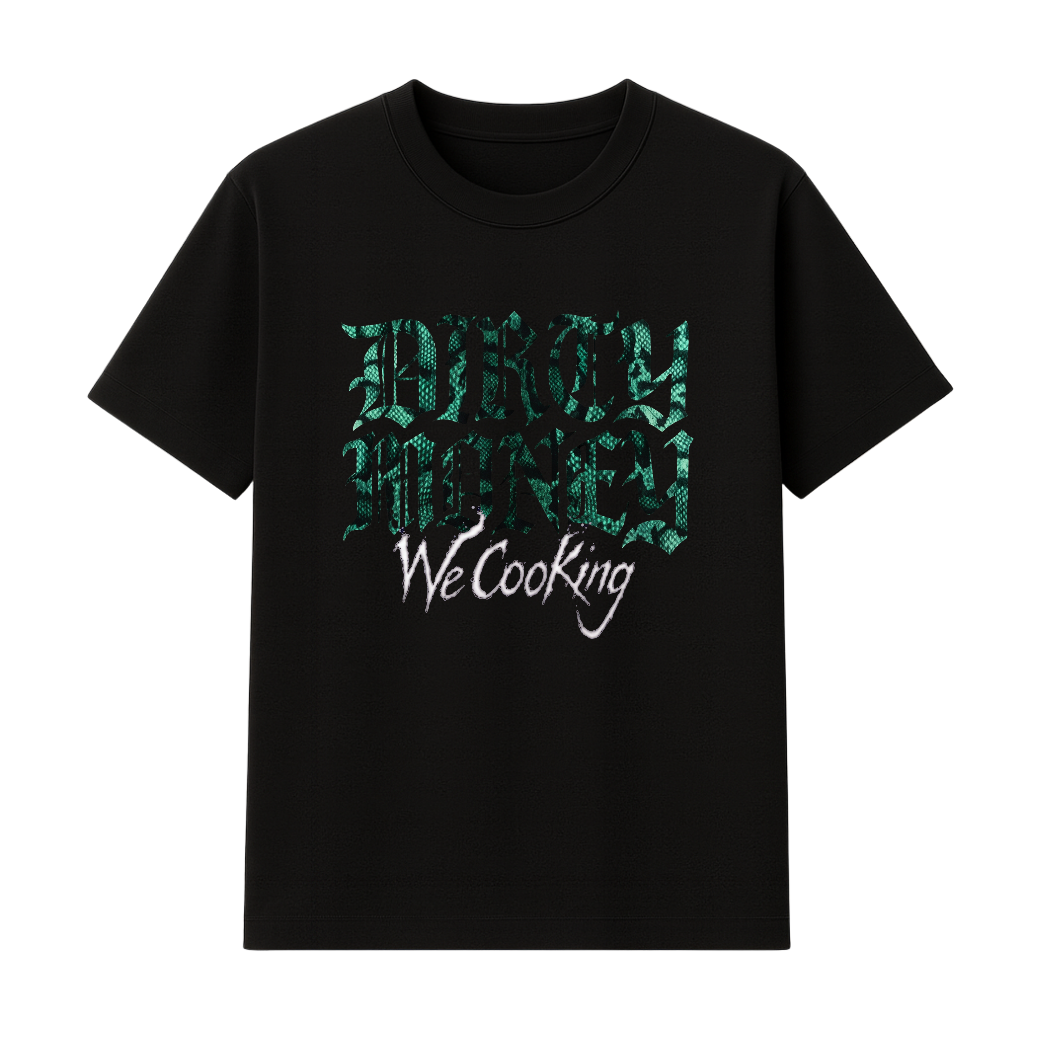 DIRTY MONEY BLACK TEE