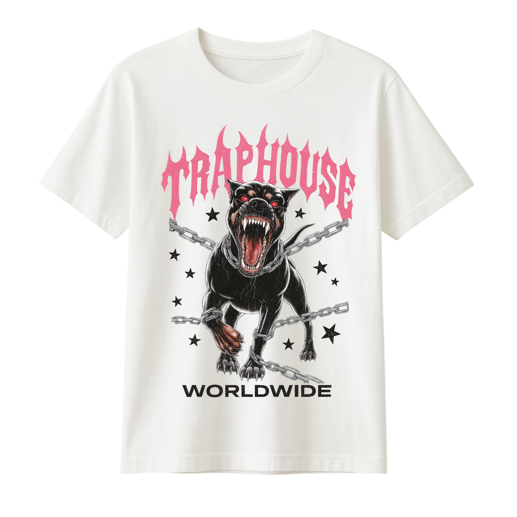 TRAPHOUSE WHITE TEE