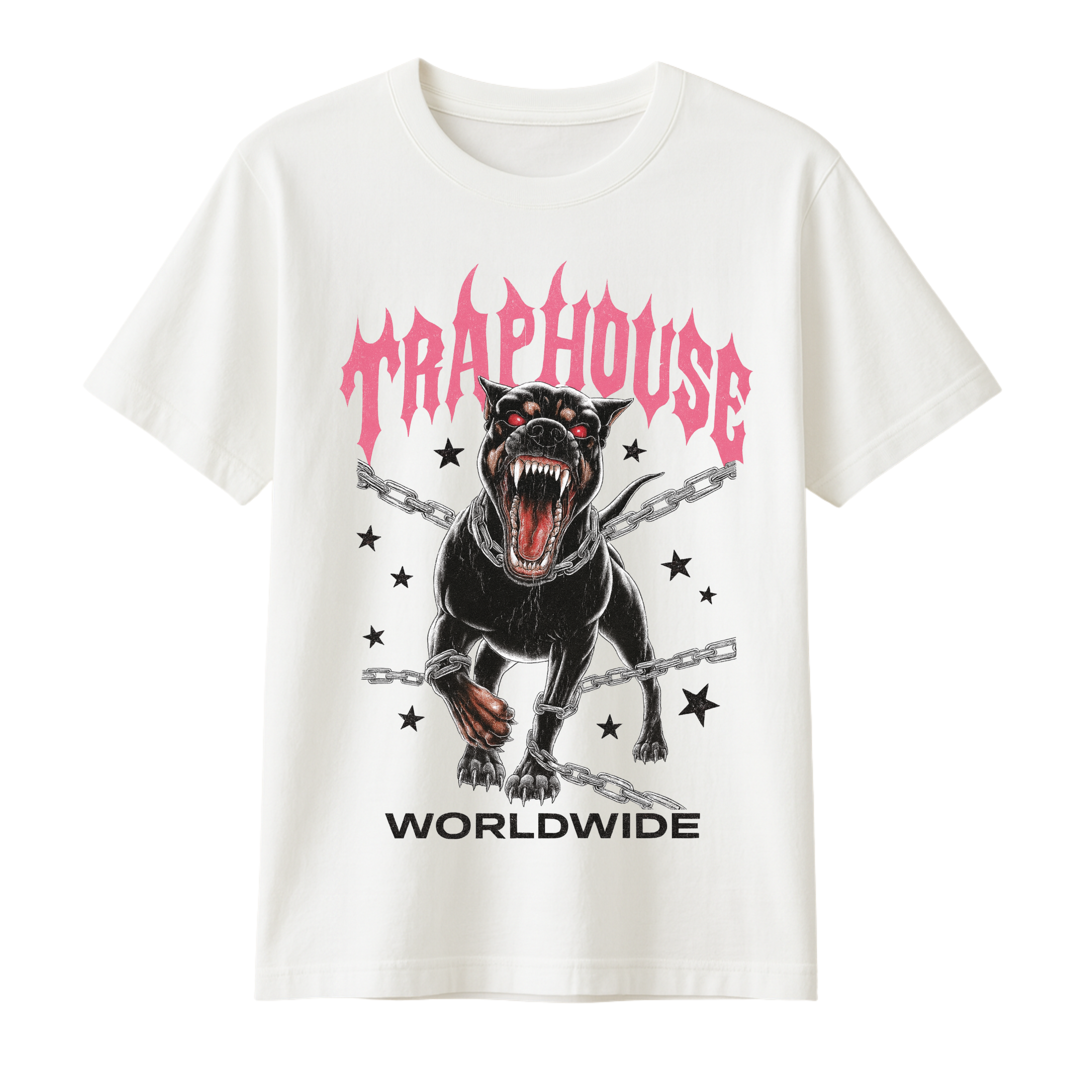 TRAPHOUSE WHITE TEE
