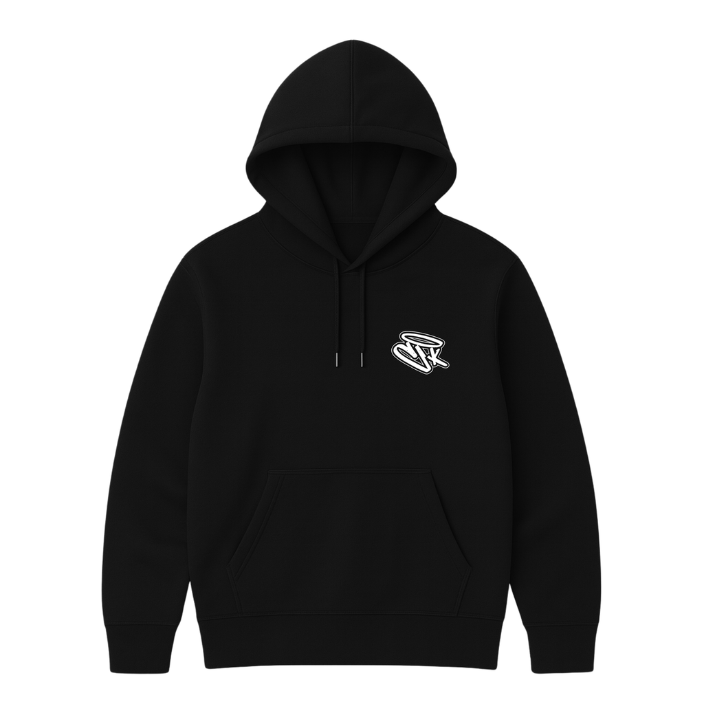 "PURO Y PARA TI" BLACK HOODIE
