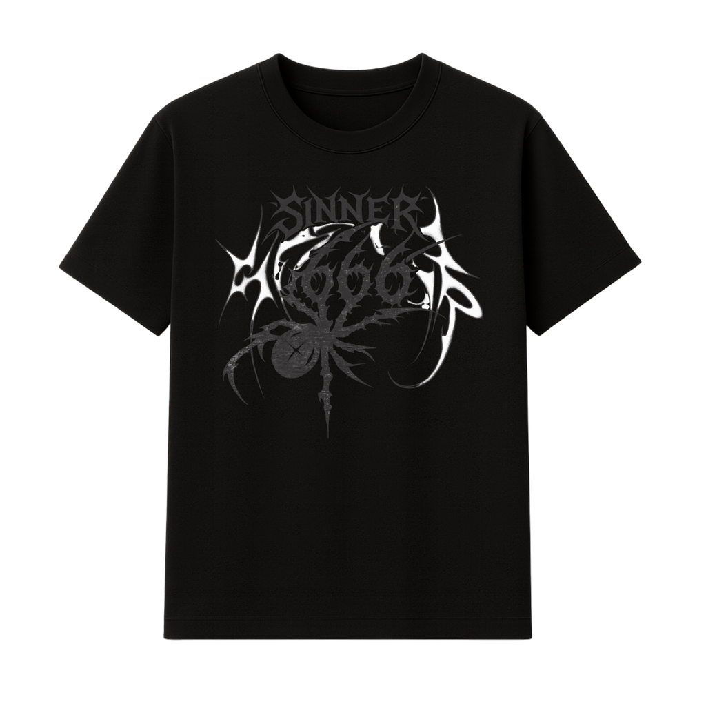 SINNER BLACK TEE