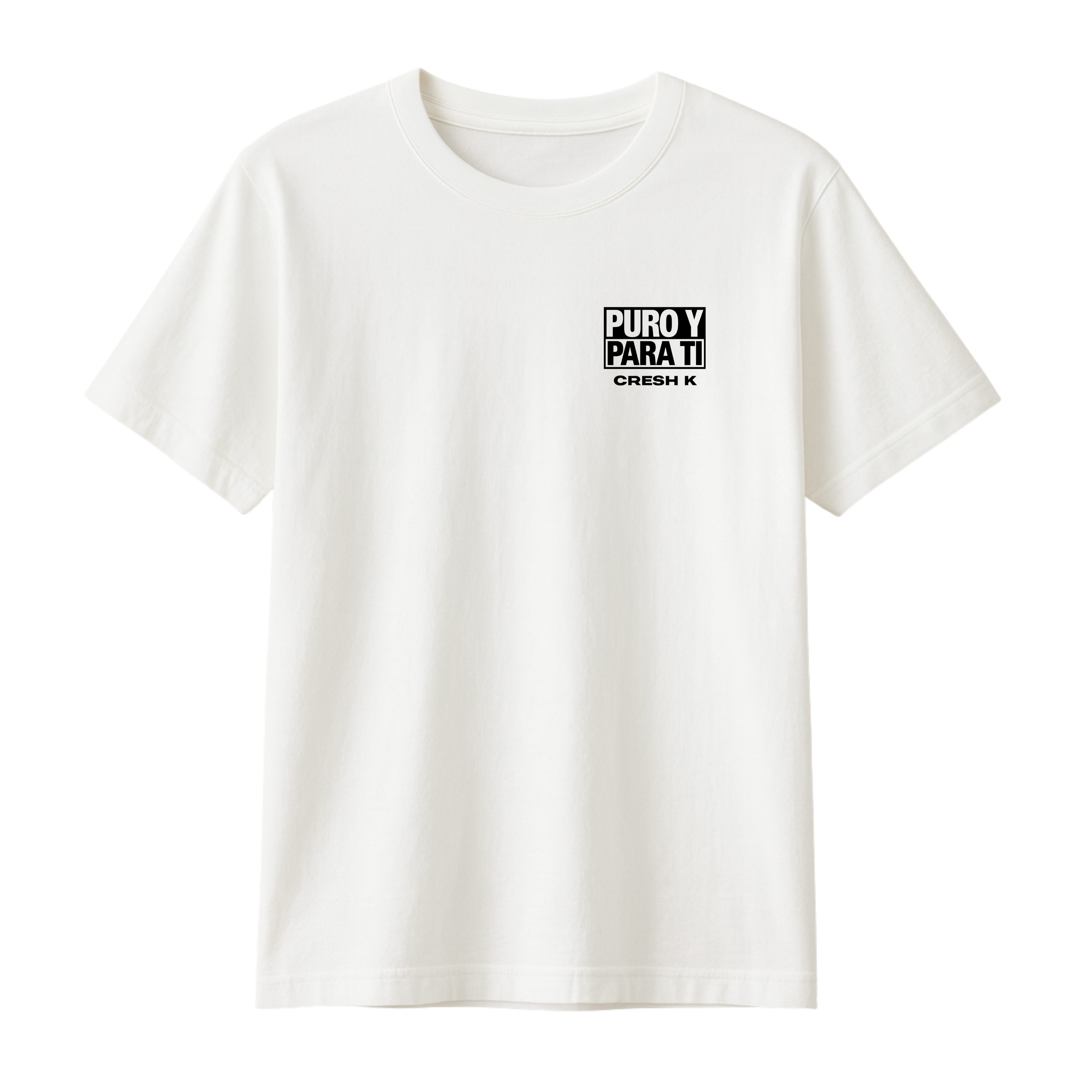 "PURO Y PARA TI" WHITE TEE