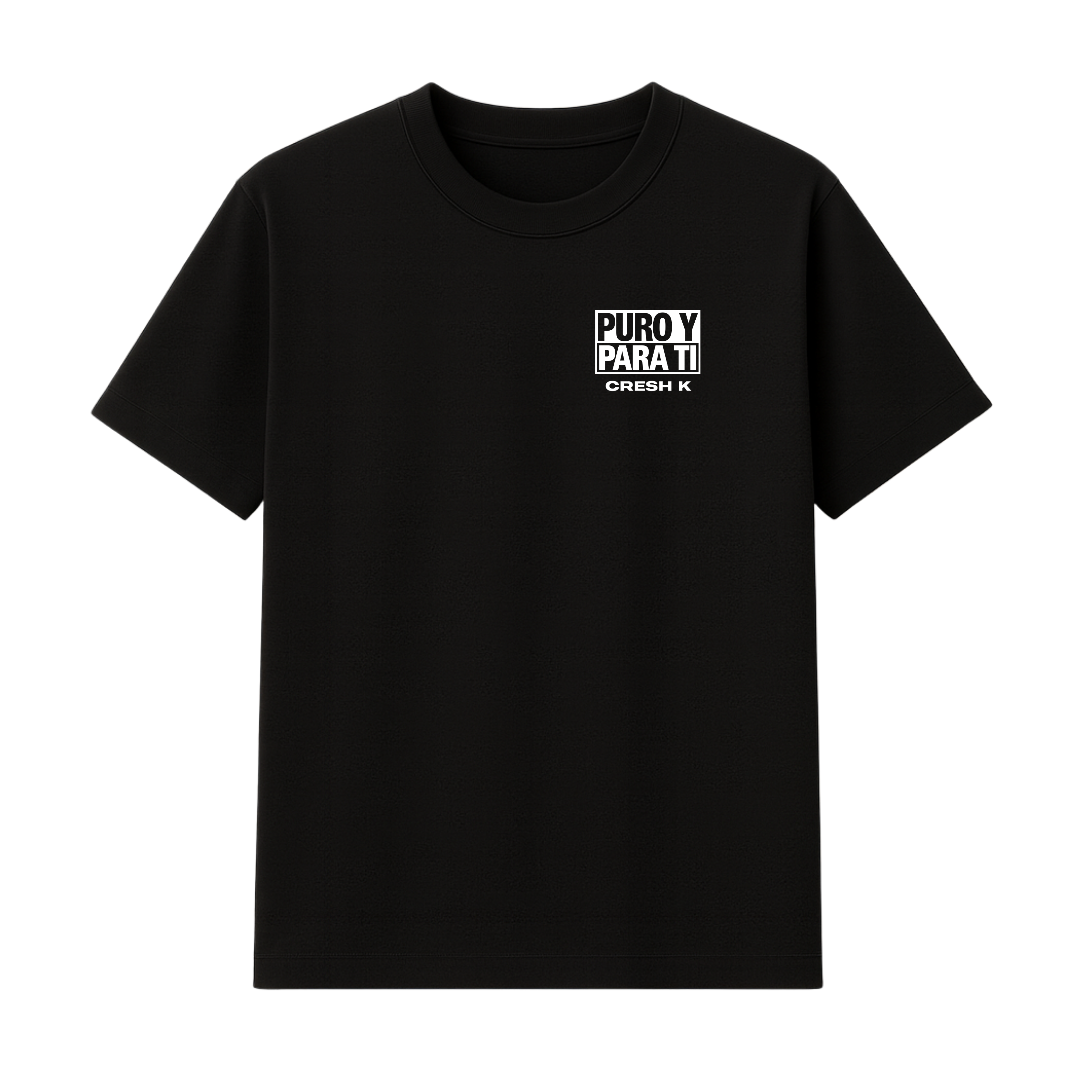 "PURO Y PARA TI" BLACK TEE