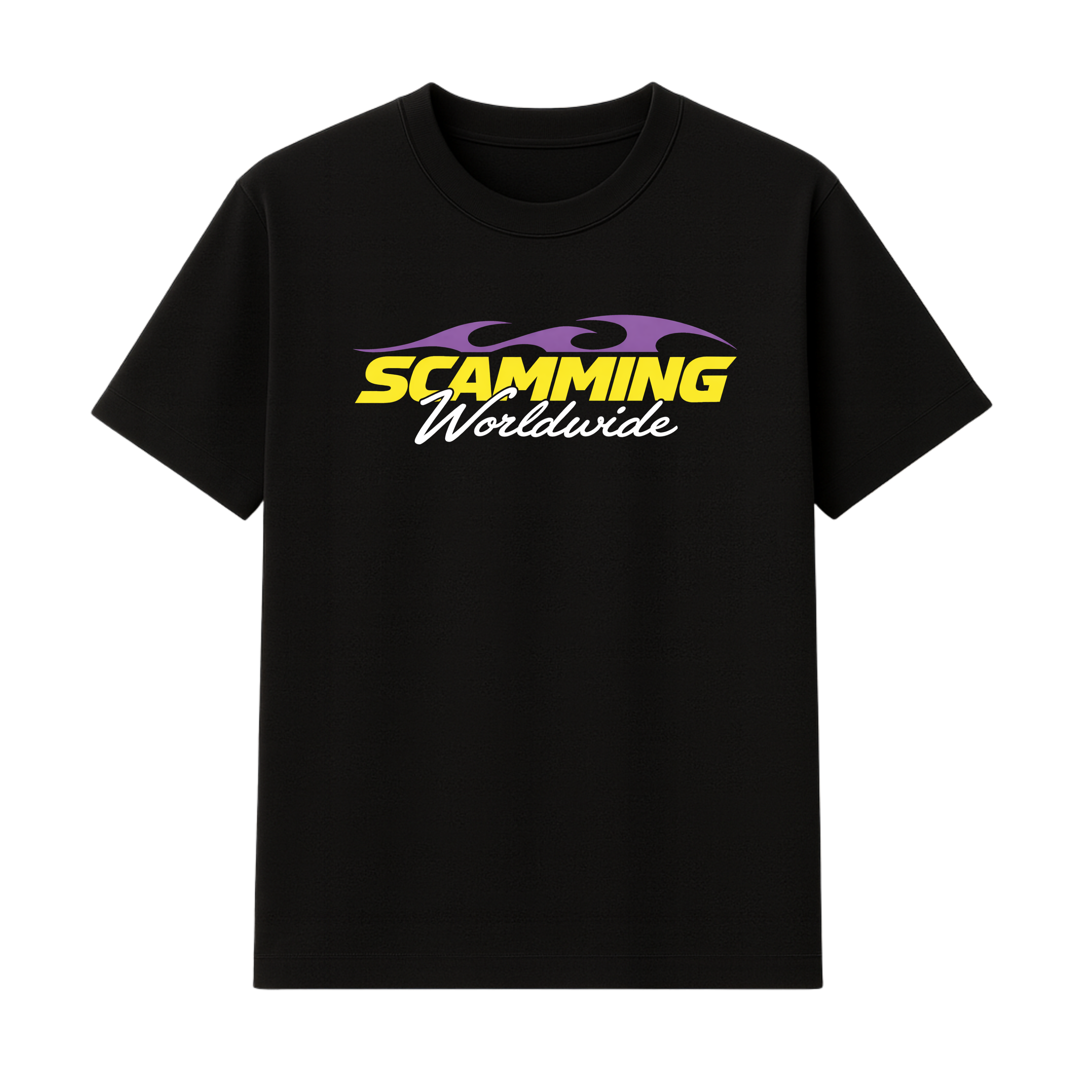 SCAMMING BLACK TEE