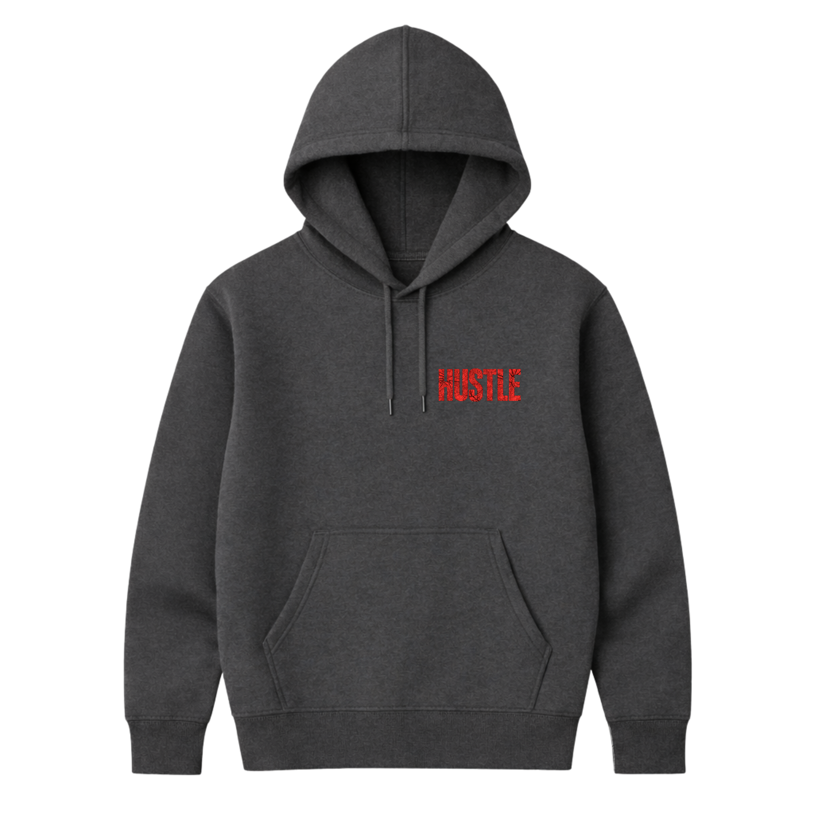 HUSTLE GREY HOODIE
