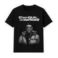 "LE PATRON" BLACK TEE