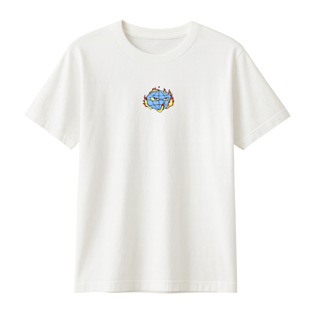 "ANTISOCIAL" WHITE TEE