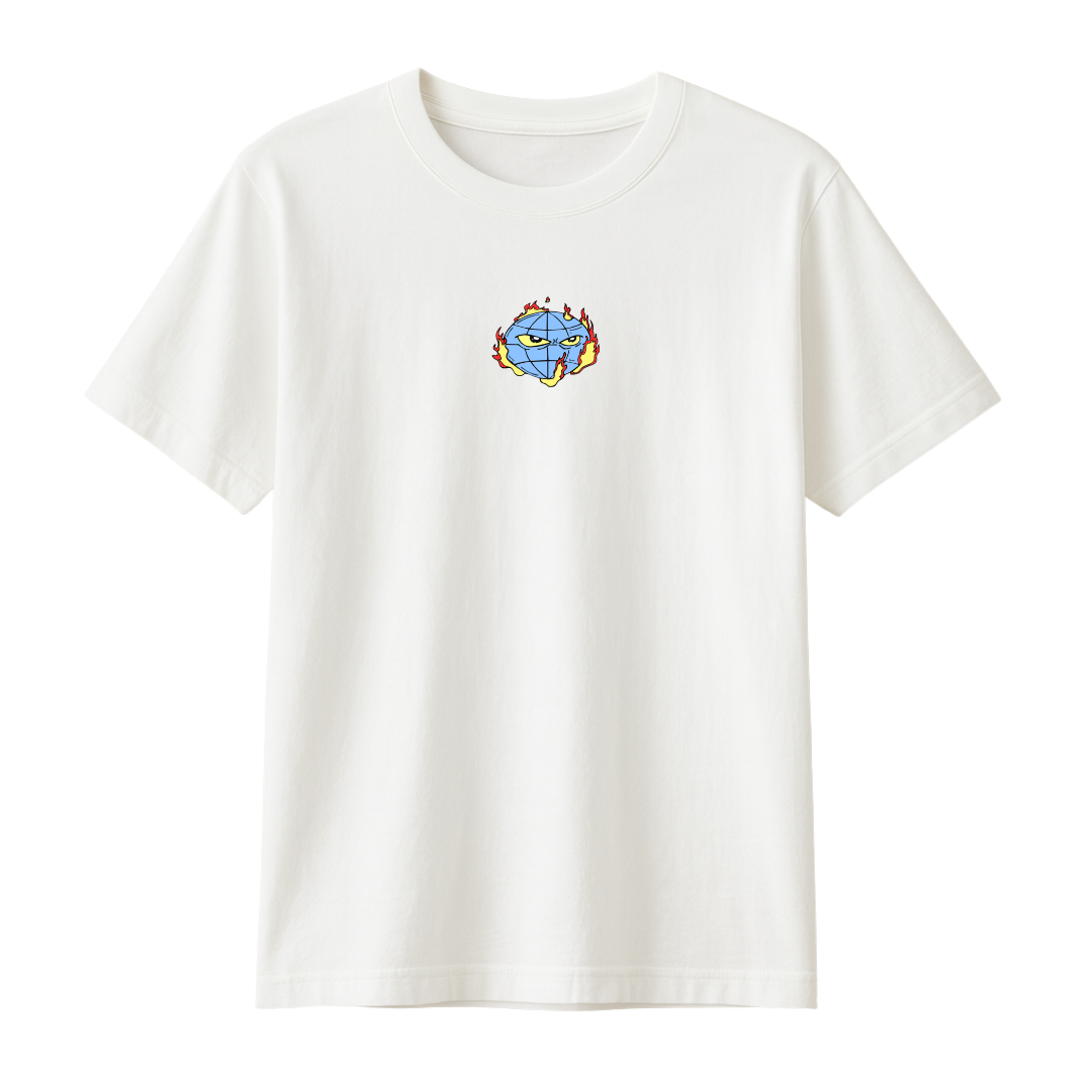 "ANTISOCIAL" WHITE TEE