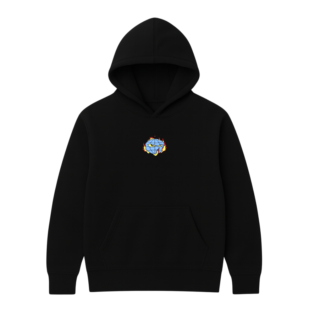 "ANTISOCIAL" BLACK HOODIE