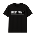 "CK V2" BLACK TEE