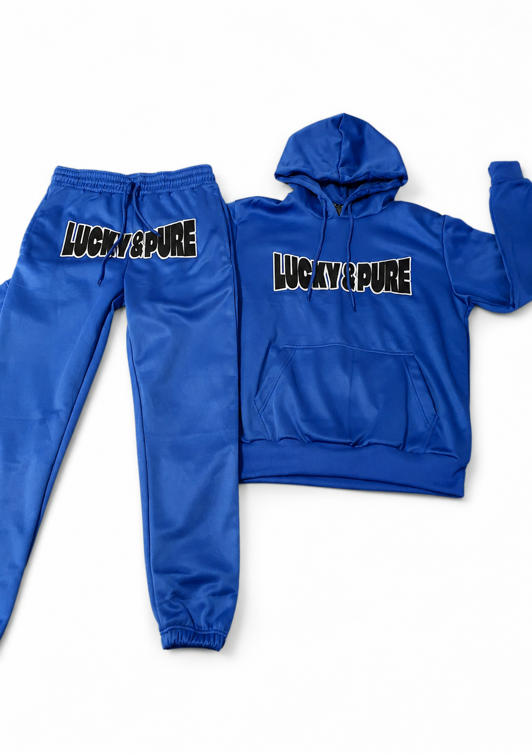 Conjunto de chandal azul "Lucky and Pure"