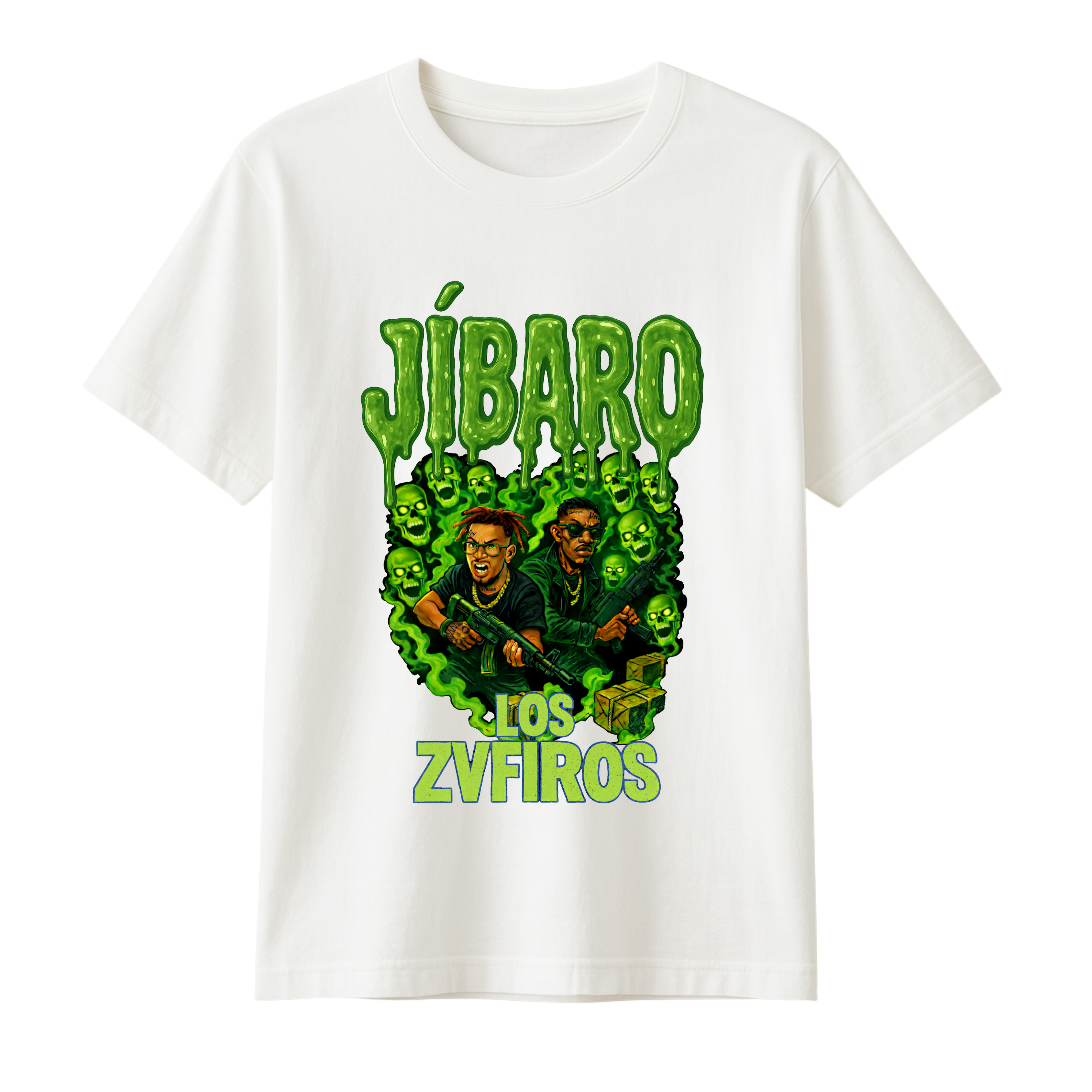 "JÍBARO" WHITE TEE