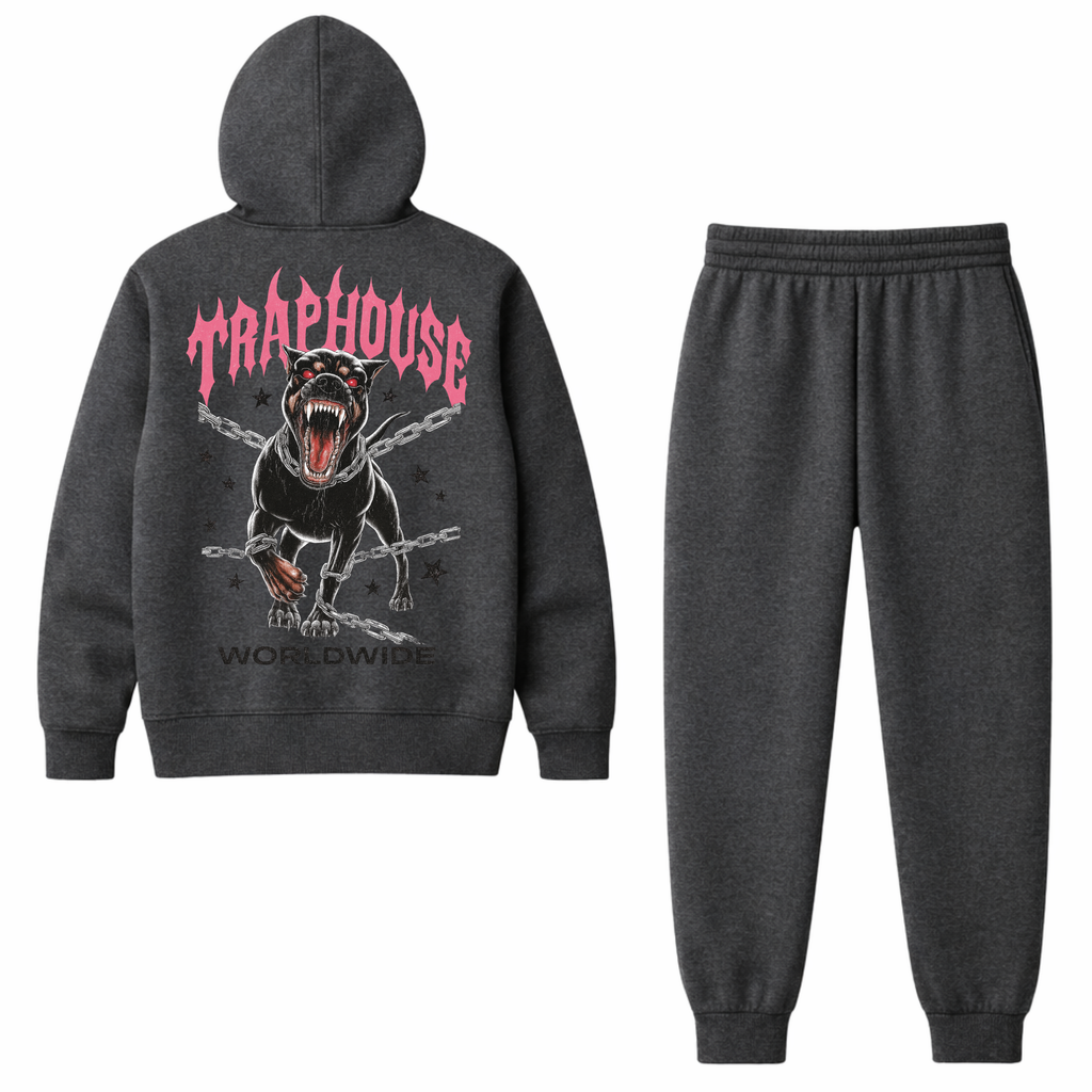 TRAPHOUSE GREY TRACKSUIT